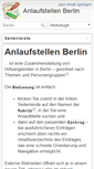 Mobile Screenshot of anlaufstellen-berlin.de