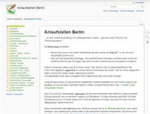 Tablet Screenshot of anlaufstellen-berlin.de